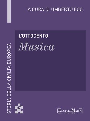 cover image of L'Ottocento--Musica